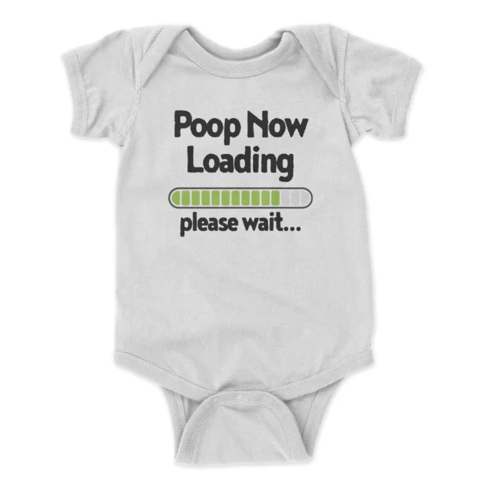 Poop-Now-Loading-Printed-Baby-Bodysuit-